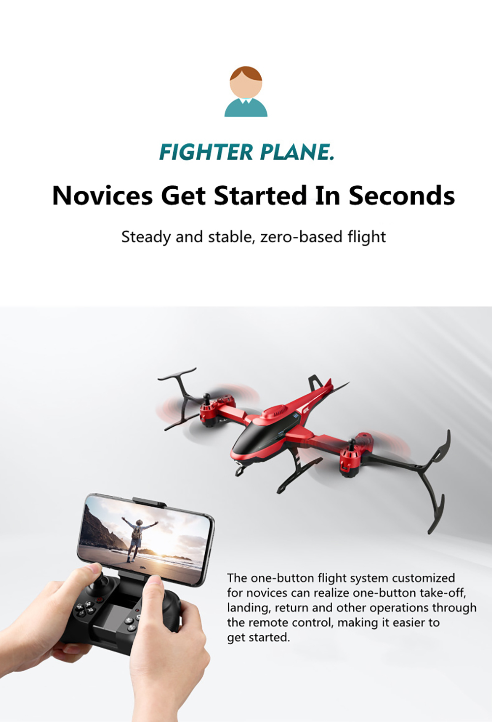 4DRC V10 2.4G 3.5CH 4K Cameras APP Controlled Altitude Hold Super Large Alloy RC Helicopter RTF