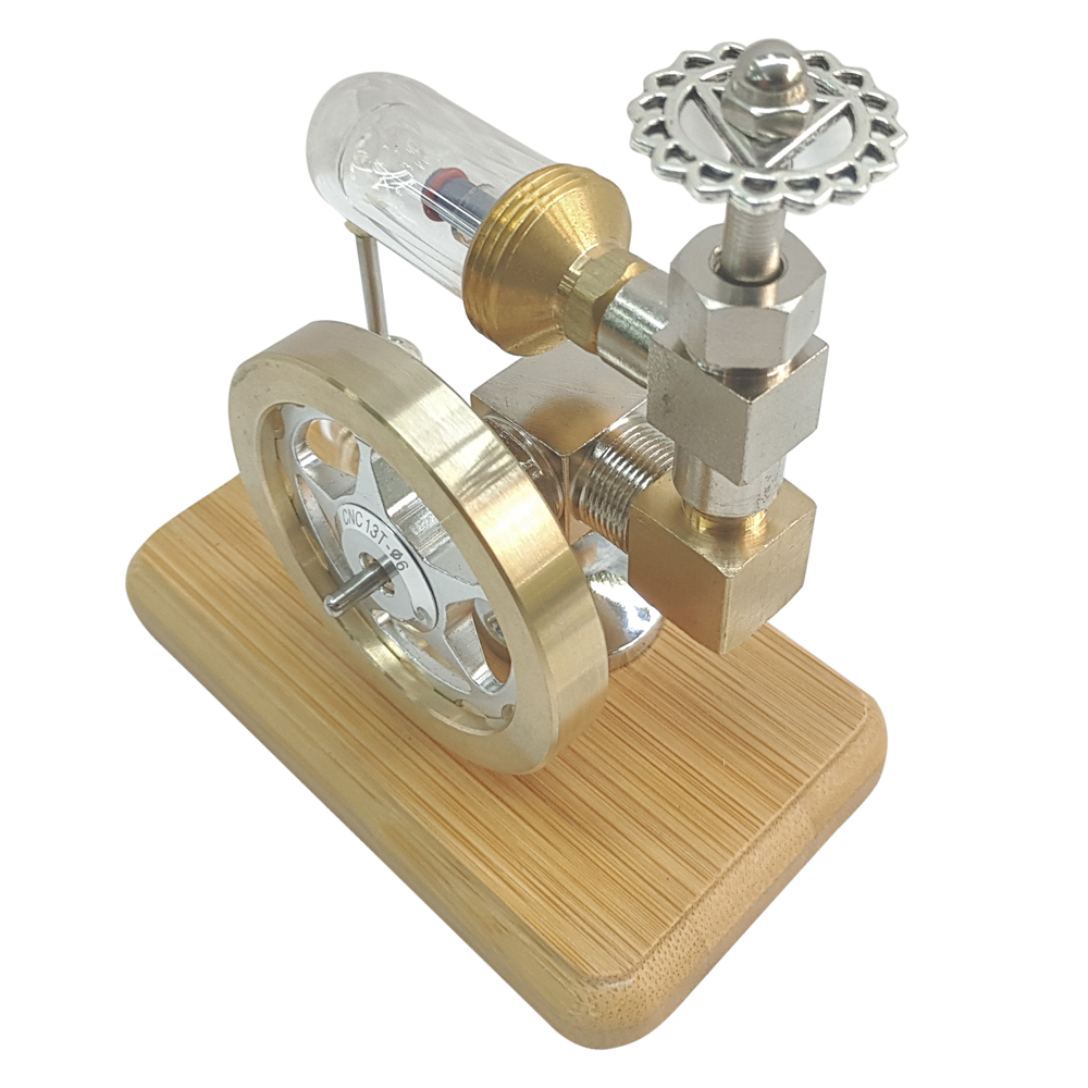 Stirling Engine Model Motor Power External Combustion Educational Toy - Photo: 6