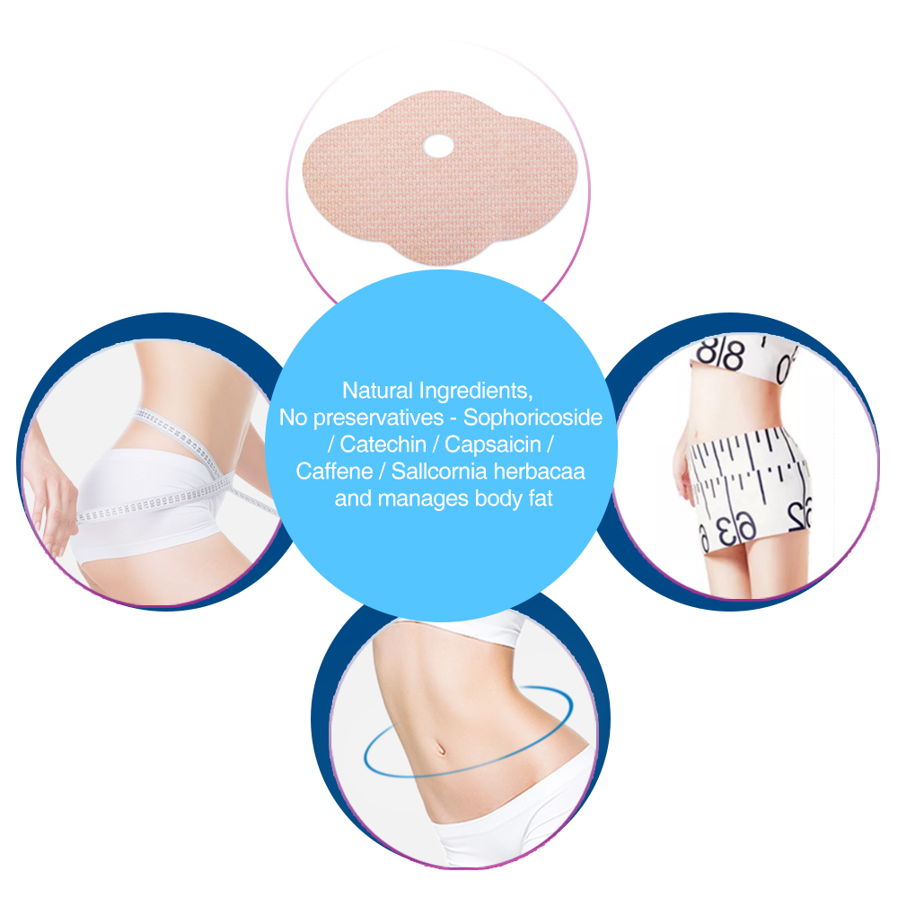 5pcs Natural Belly Slimming Patch Body Care Weight Loss
