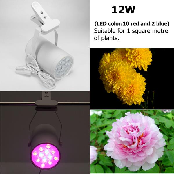3W 7W 12W LED Plant Lights Grow Lamp Flood Supplementary Light 
