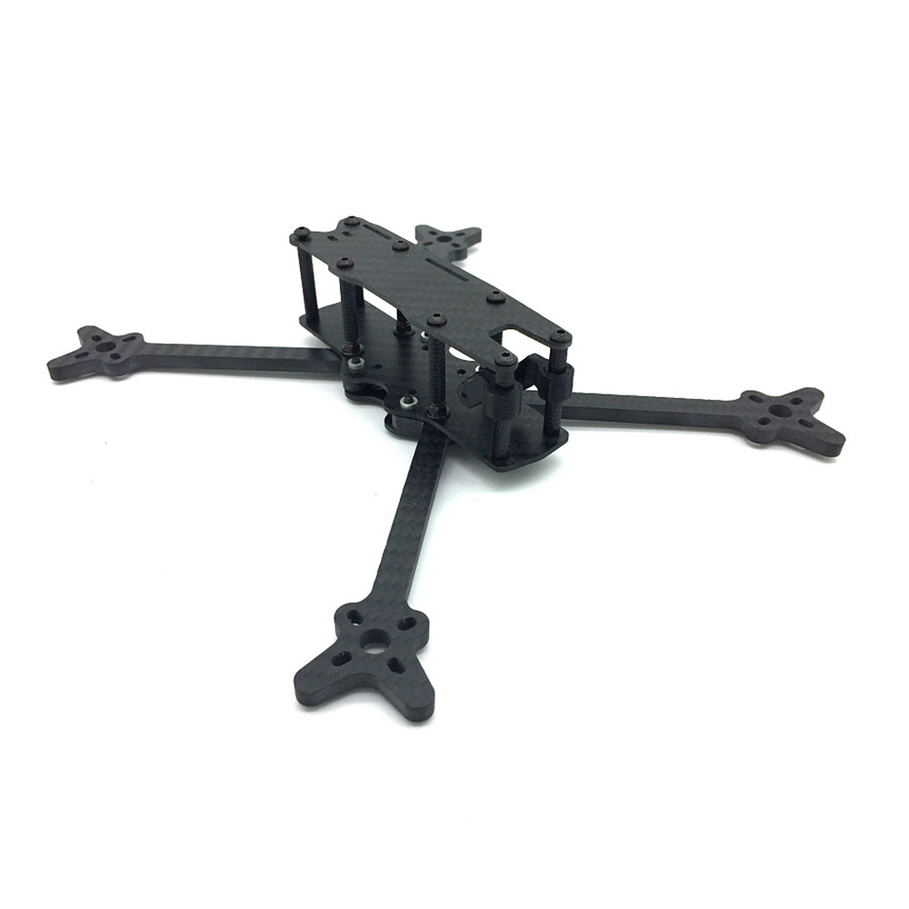 Mole 4 205mm Wheelbase 5mm Arm 3K Carbon 4 Inch Frame Kit for RC Drone FPV Racing - Photo: 2