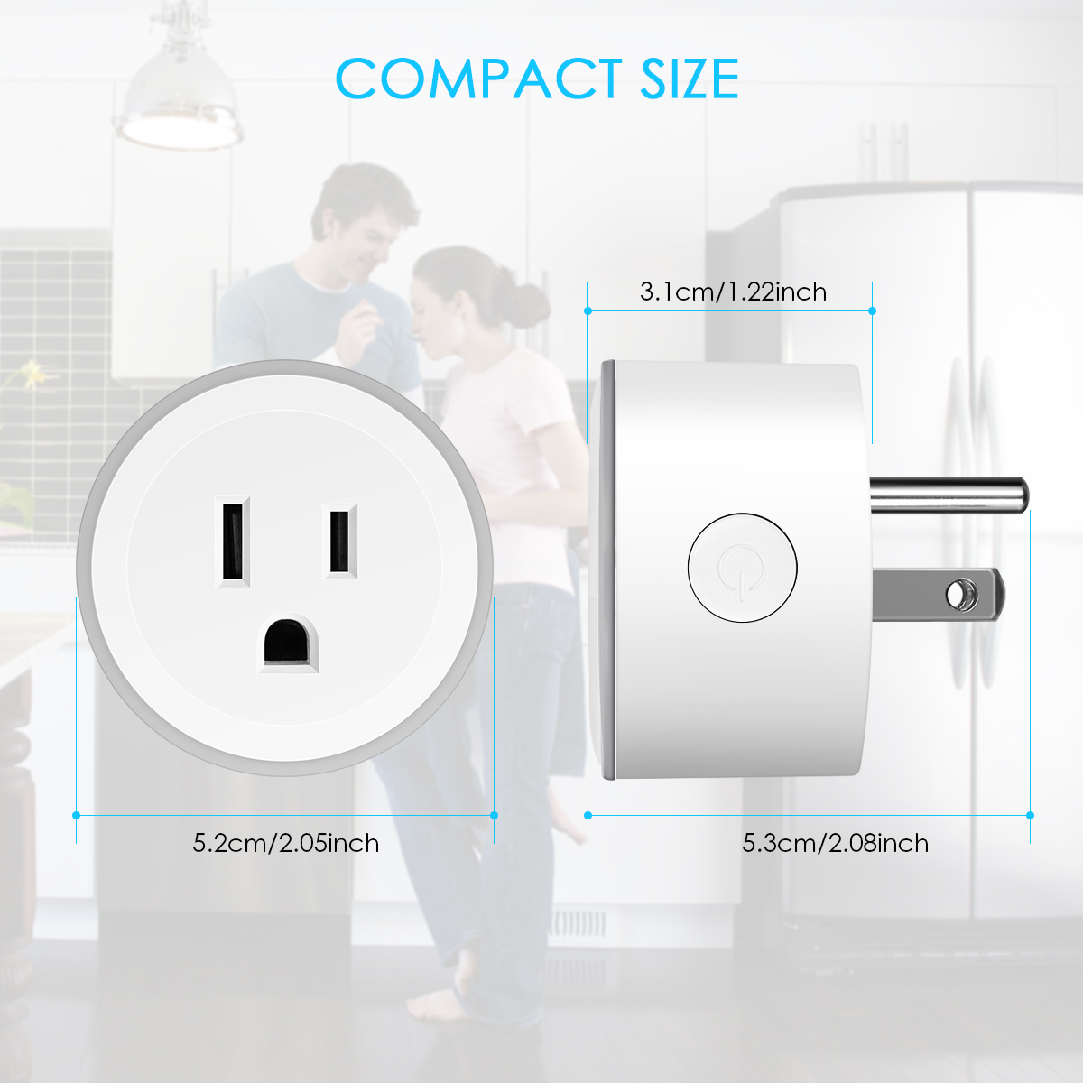 4G WIFI Smart Plug Wireless Remote Control Appliances Power Socket Support Amazon Echo And Google Home