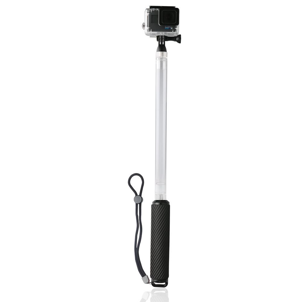 17" 55.5cm Waterproof Selfie Stick With Buoyant Rod For Gopro XiaoYi SJCAM FPV Action Camera - Photo: 2