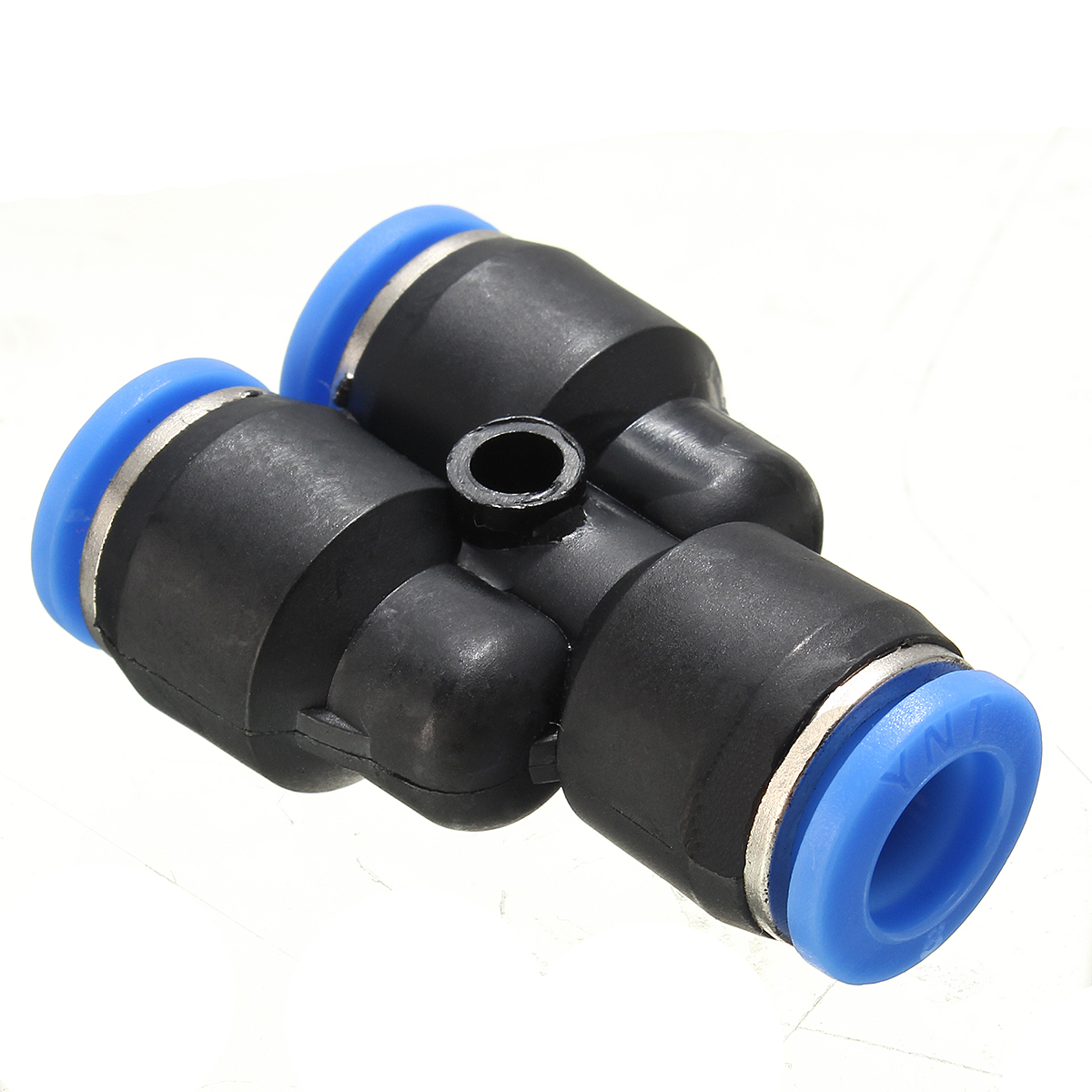 10pcs Y Union 1/4" Pneumatic Connector Push in Fitting For Air Hose Tube 6mm 