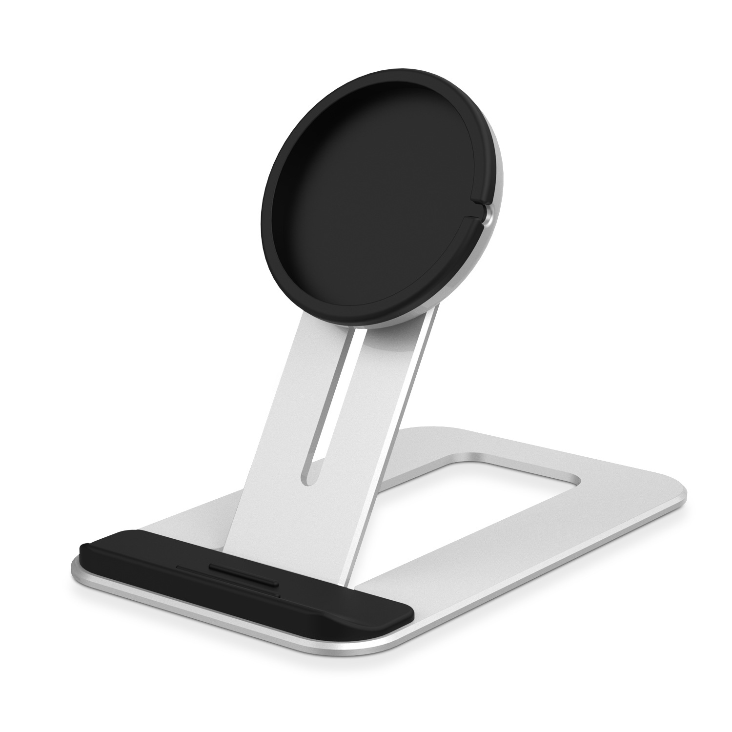 Bakeey Universal Adjustable Height of MagSafe Wireless Charger Base Mount Aluminium Alloy Desktop Holder for iPhone 12 Series