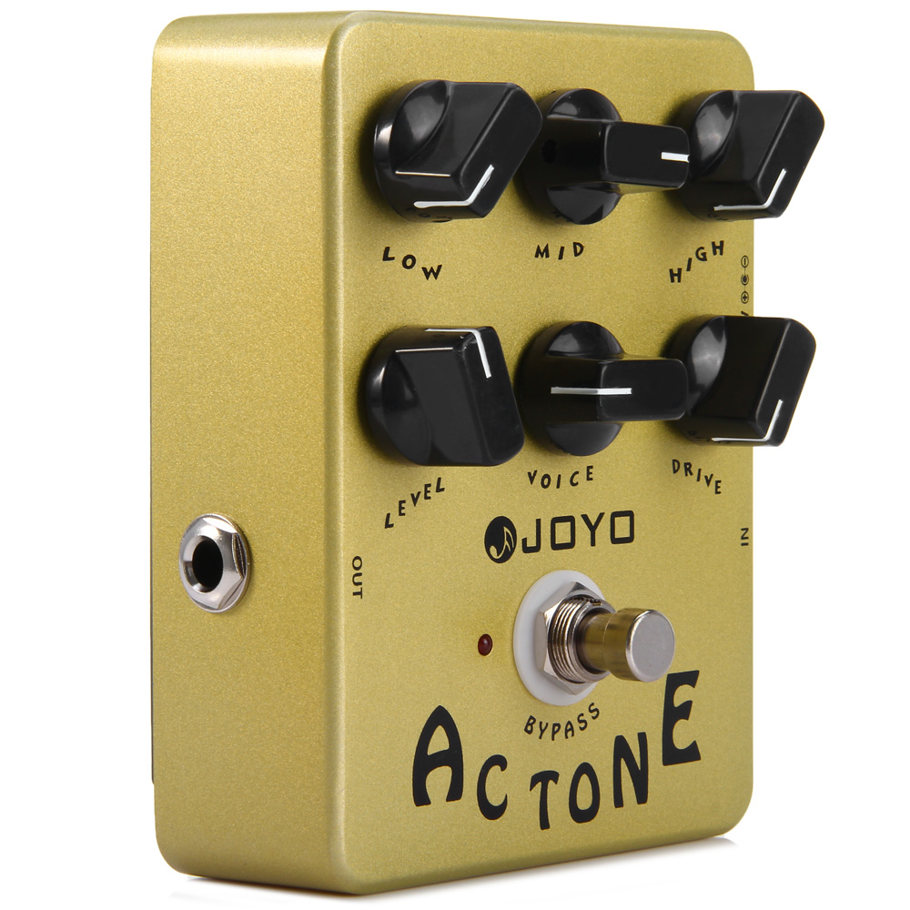 JOYO JF-13 AC Tone Voxs Amp Simulator Guitar Effect Pedal True Bypass Guitar Pedal For Guitar Accessories Guitar Parts - Photo: 4