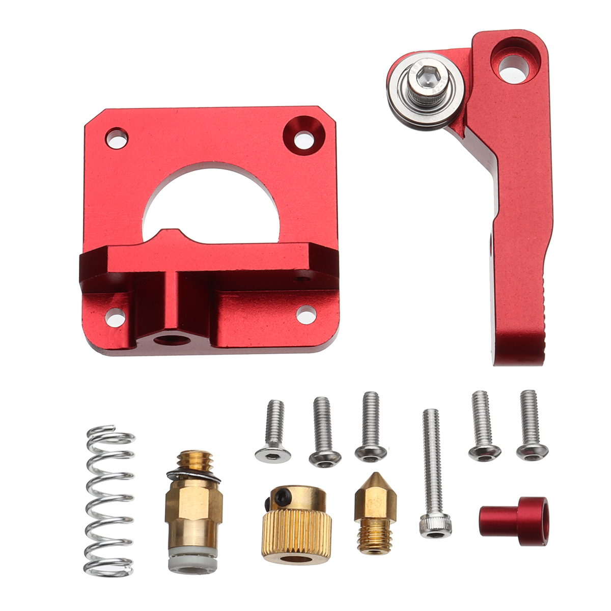 Upgraded Aluminum MK8 Extruder Drive Feed for CR-10 3D Printer Part 22