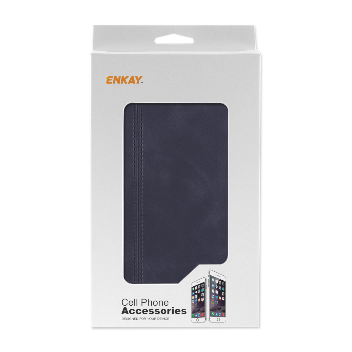 Enkay para iPhone 12 Mini Caso Business flip magnético com suporte para cartão de couro PU + TPU protetor de capa completa Caso