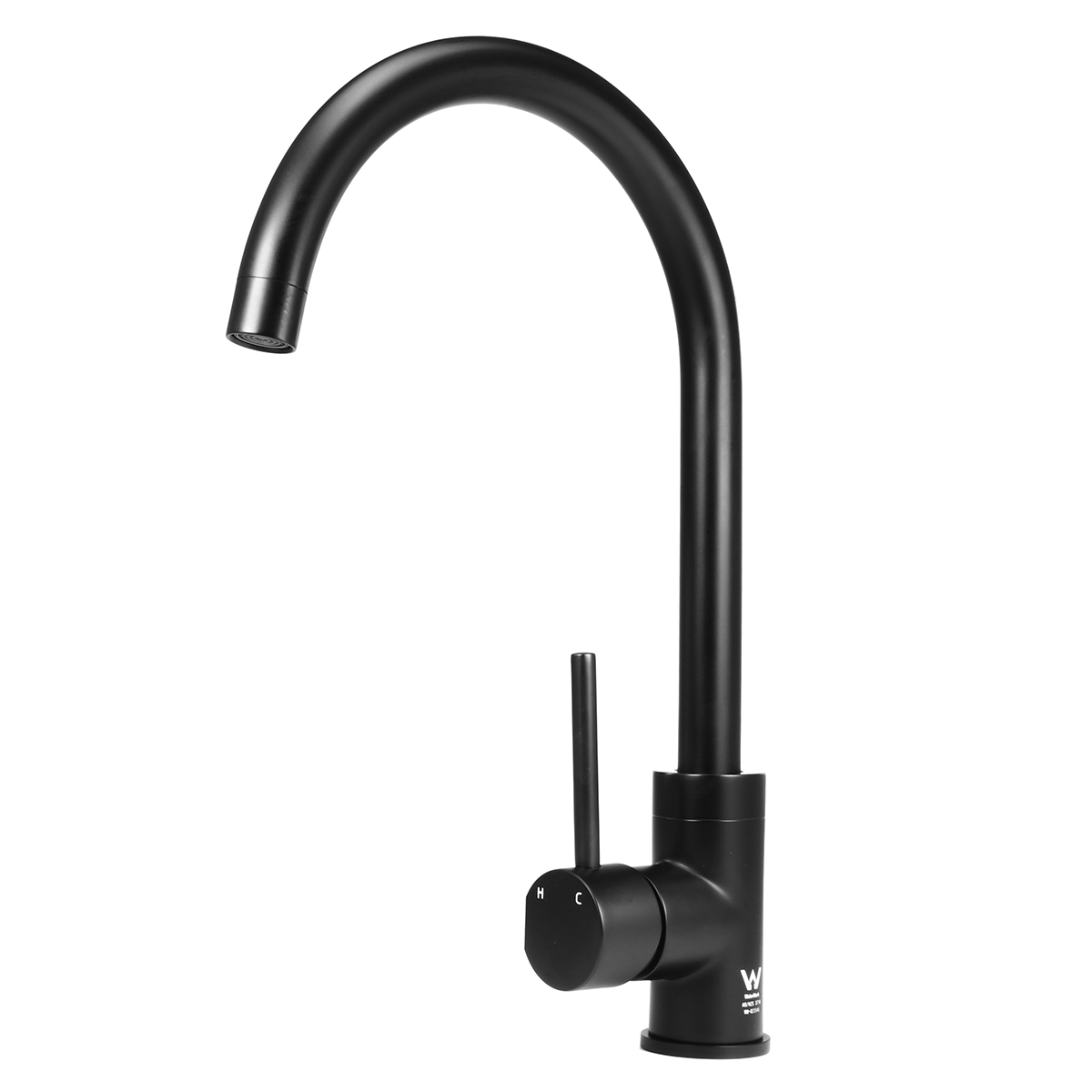 

Matt Black Mixer Tap Bath Shower Spout Faucet for Kitchen Basin Sink Vanity Cold Hot
