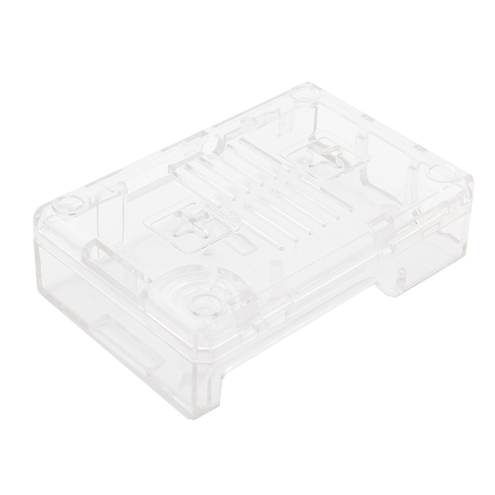 Black/Transparent ABS Case With Fan Hole For Raspberry Pi 3 Model B+ / 3B 21