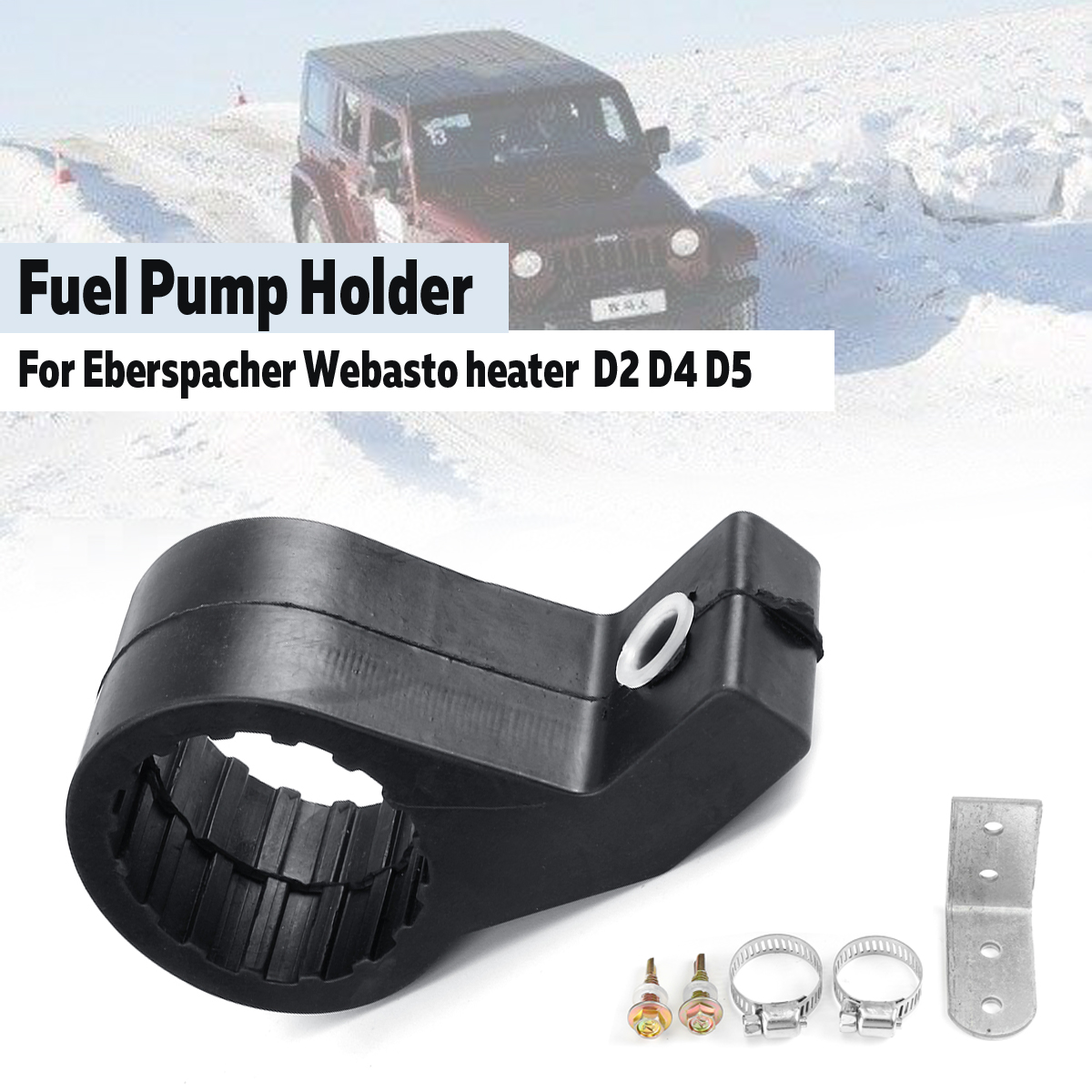 Fuel Pump Bracket Holder For Eberspacher Webasto Heater D2 D4 Airtronic Rubber
