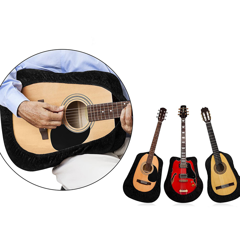 Electric Bass Guitar Cover Universal Flannel Protection Guitar Dust Cover for Guitar Accessories