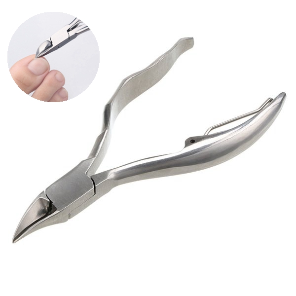 2pcs Professional Ingrown Toenail Thick Paronychia Correction Tool Nail Clipper Cuticle Cutter 