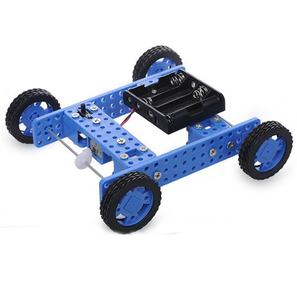 

Handmade Rubber Wheel Two Drive Smart Car Toys Kit