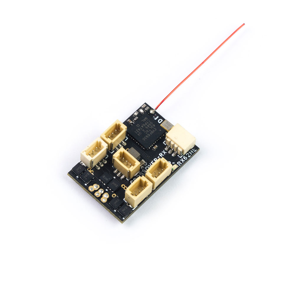 AEORC RX155-E/TE 2.4GHz 7CH Mini RC Receiver with Telemetry Integrated 2S 7A Brushless ESC Supports FrSky D16 for RC Drone - Photo: 4