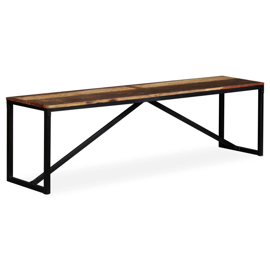 Bench Solid Reclaimed Wood 63