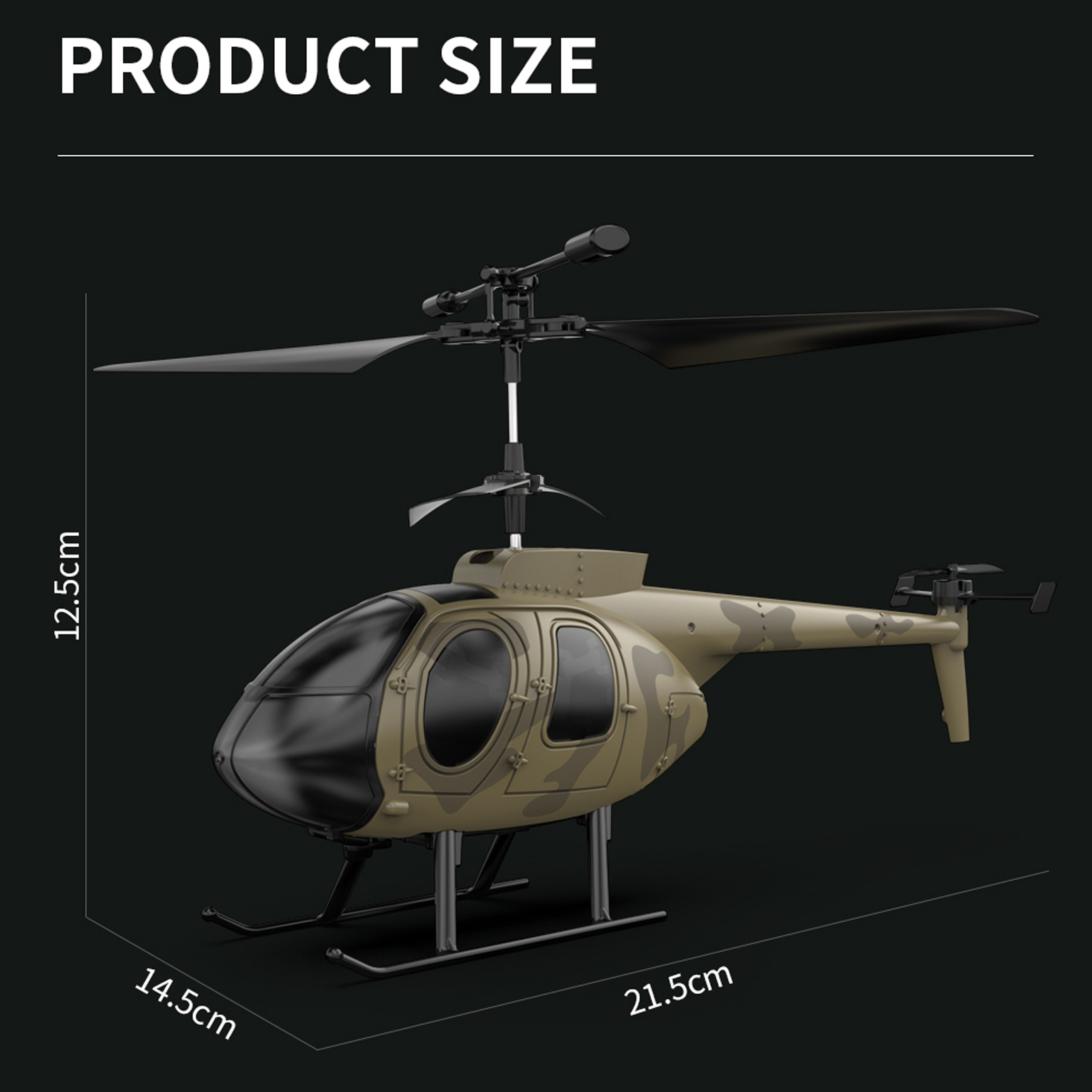 Z16 2.4G 3.5CH 6-Axis Gyro Brushed Motor Altitude Hold RC Helicopter RTF