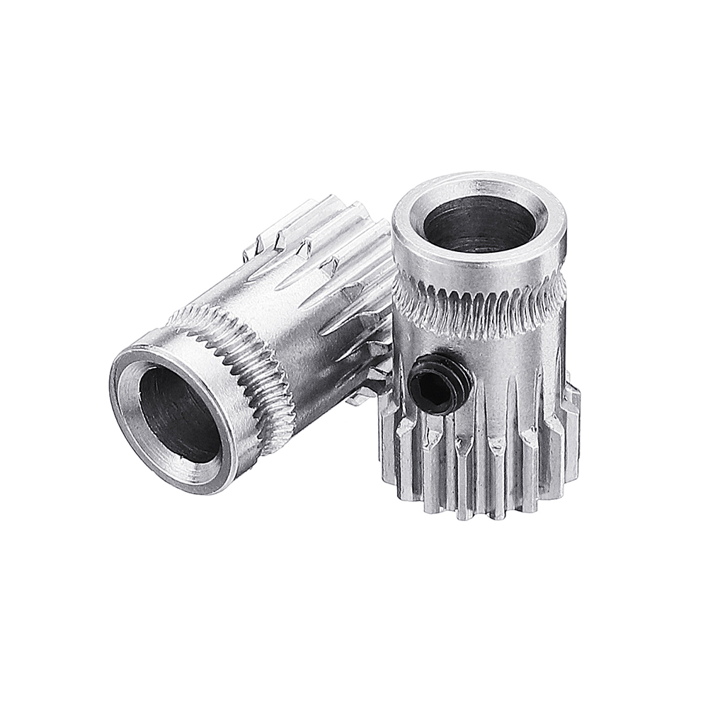 Stainless Steel Two-way Driver Gear Extruder Feeding Wheel For 1.75mm Filament 3D Printer Part 15