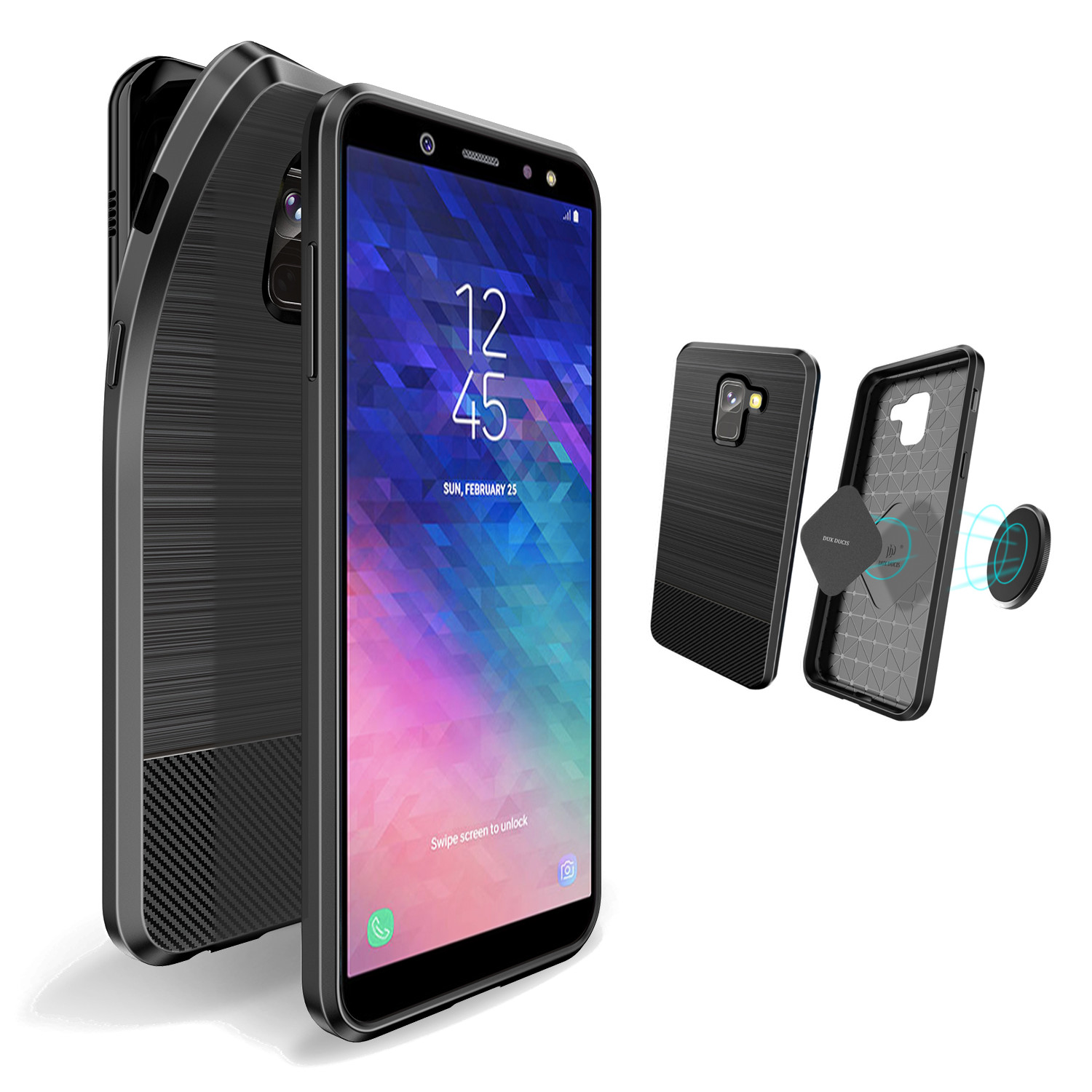 

DUX DUCIS Magnetic Soft TPU Protective Case for Samsung Galaxy A6 2018