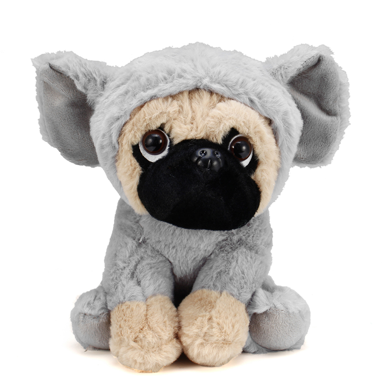 New Soft Cuddly Dog Toy in Fancy Dress Super Cute Quality Stuffed Plush Toy Kids Gift