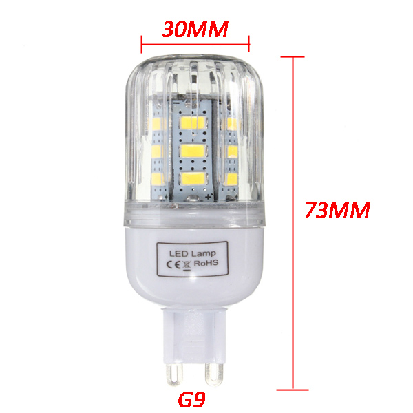 E27/E14/E12/B22/G9/GU10 Dimmable 3W AC110V LED Bulb 24 SMD 5730 Corn Light Lamp 