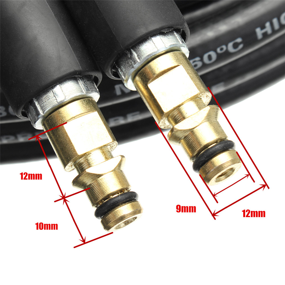 New 11.5mm Male X 14mm Male Pressure Washer Hose Adaptor Outlet Adaptor 