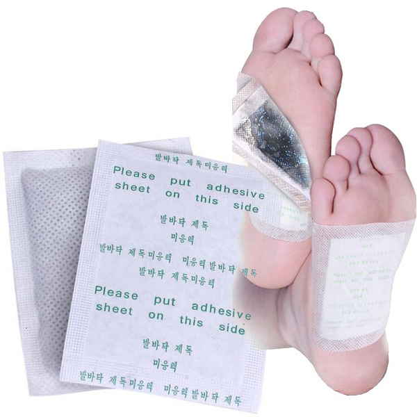 10Pcs Verseo Detox Foot Natural Cleansing Patch Body Relief Toxin Feet Slimming Cleansing Herbal Pad