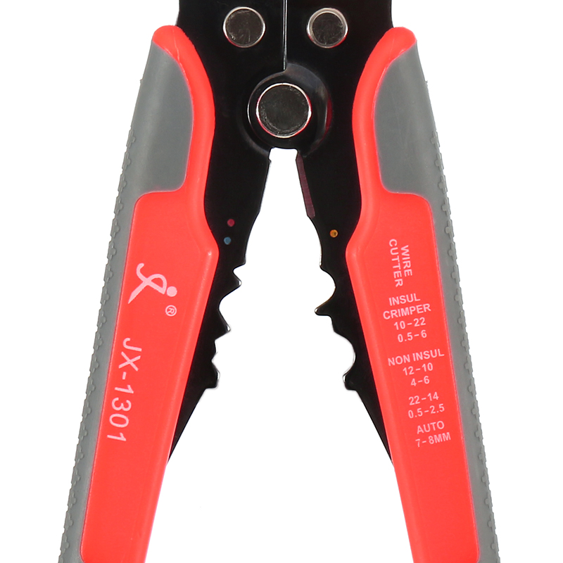 Paron® JX-1301 Multifunctional Wire Strippers Terminals Crimping Tool Pliers Orange 49
