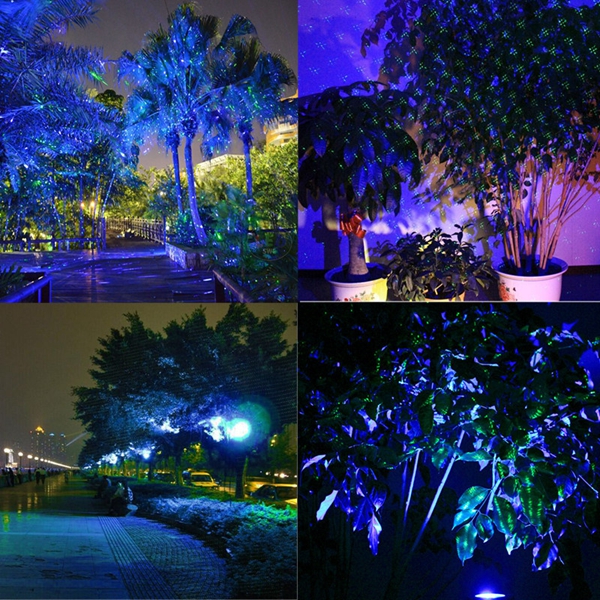 Outdoor Auto LED Landscape Light Garden Path Projector Lamp