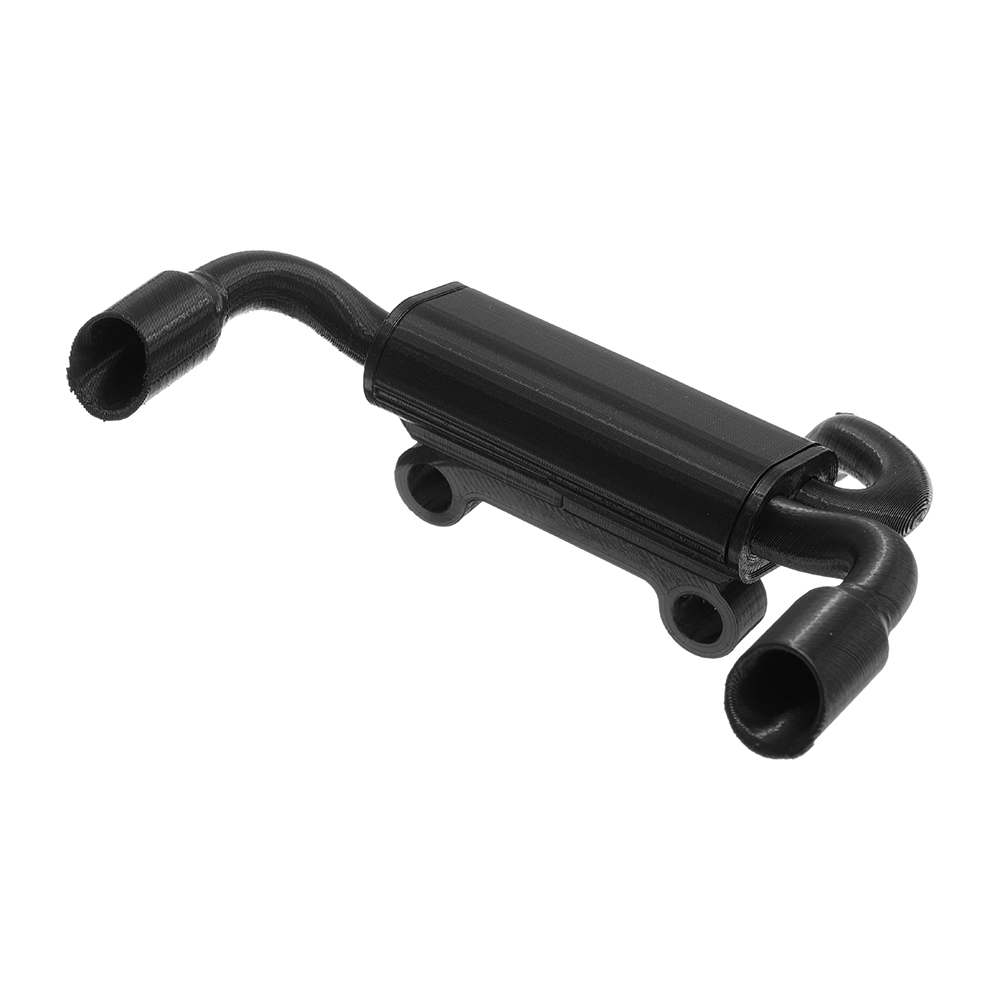 GRC Bilateral Single Double Exhaust Pipe for SCX10 II 90027 90046 Rc Car Parts - Photo: 6