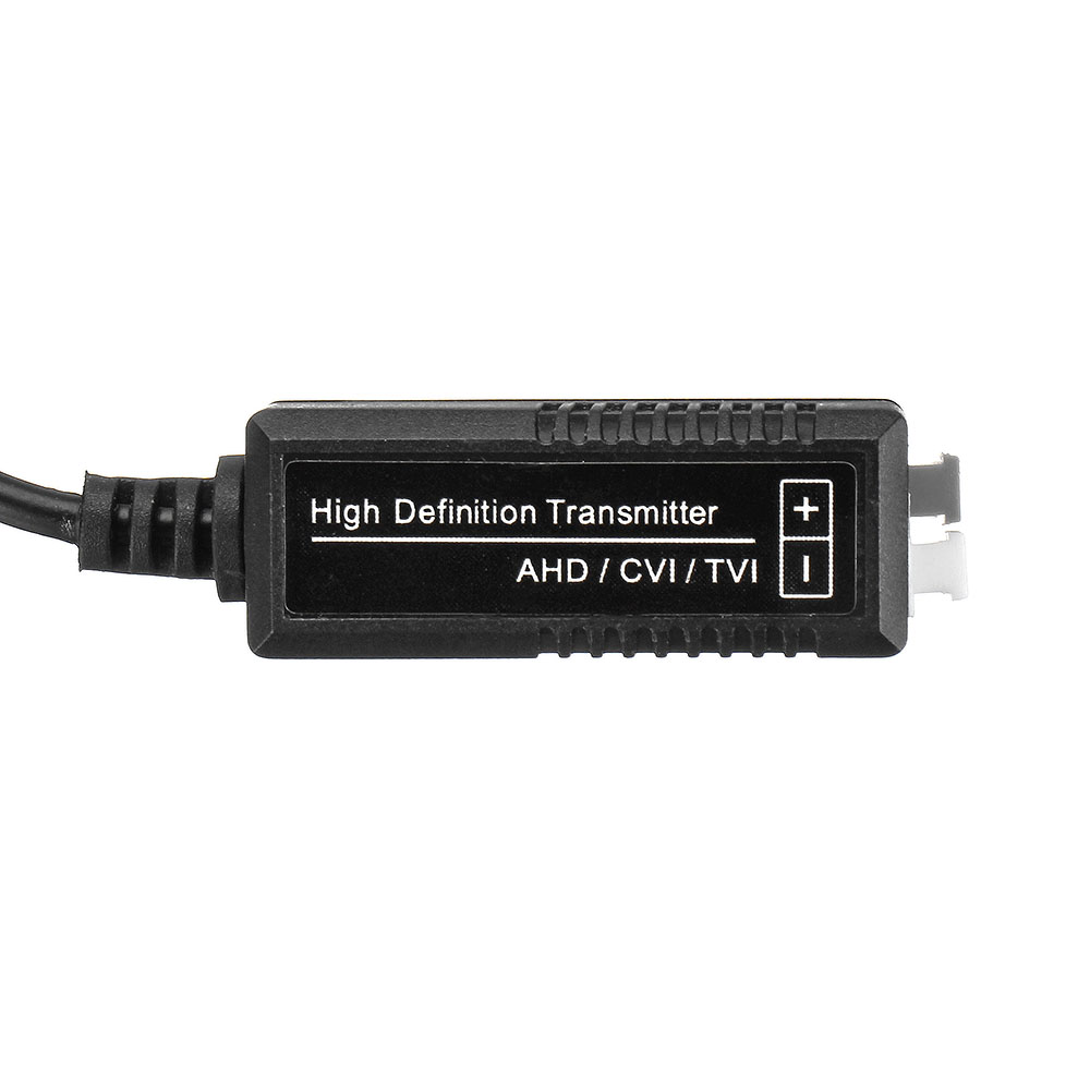2Pcs Network Analog Coaxial AHD/CVI/TVI High Definition Analog Signal Twisted-pair Transmitter Passive Video Transmitter