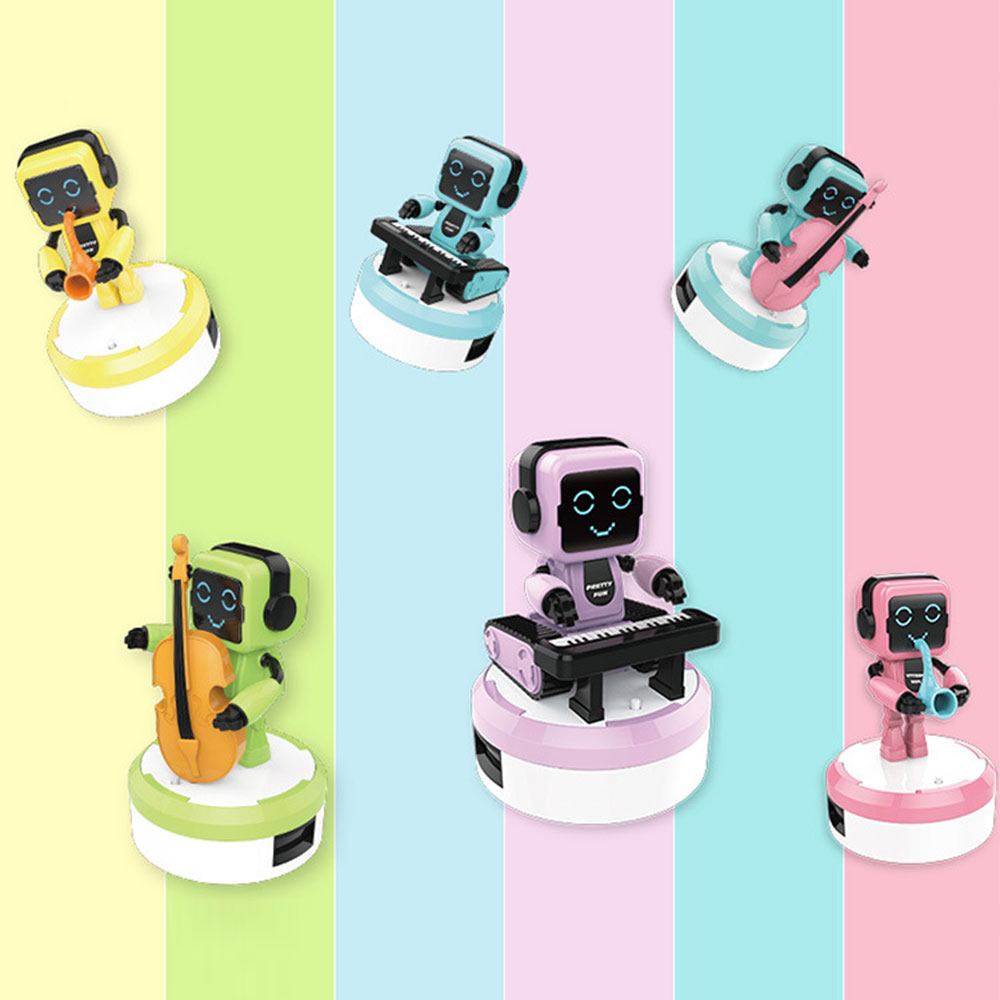 Mini Intelligent Robot Toy Remote Sensing Ensemble Band Swing Robot with Hi-fi Speaker - Photo: 10