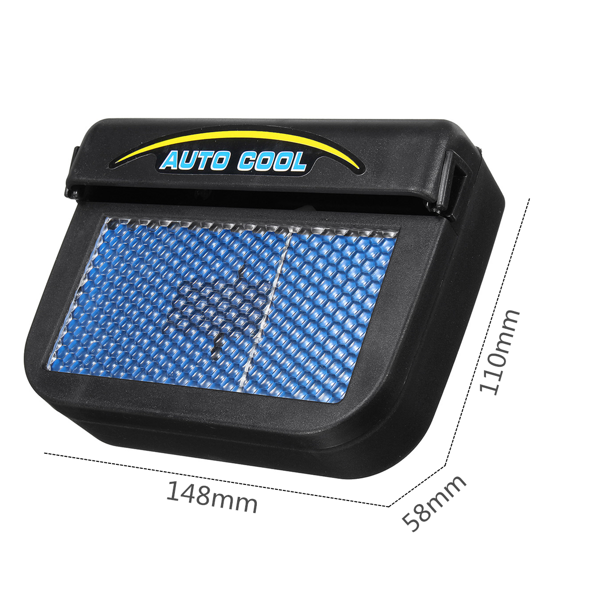Solar Power Car Window Auto Air Vent Cool Fan Cooler Ventilation System Radiator