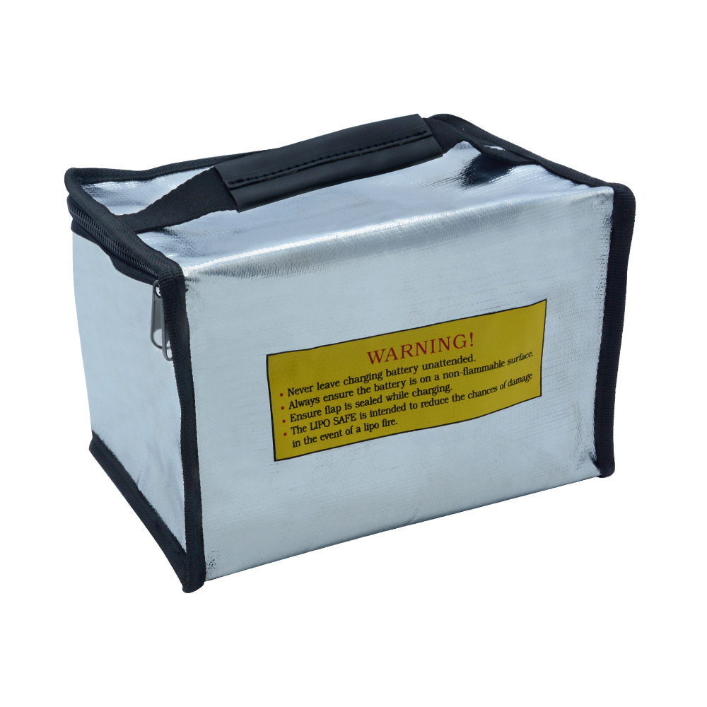 URUAV UR11 Fireproof Explosionproof LiPo Battery Portable Safety Bag Built-in Charging 14X16X21mm - Photo: 3