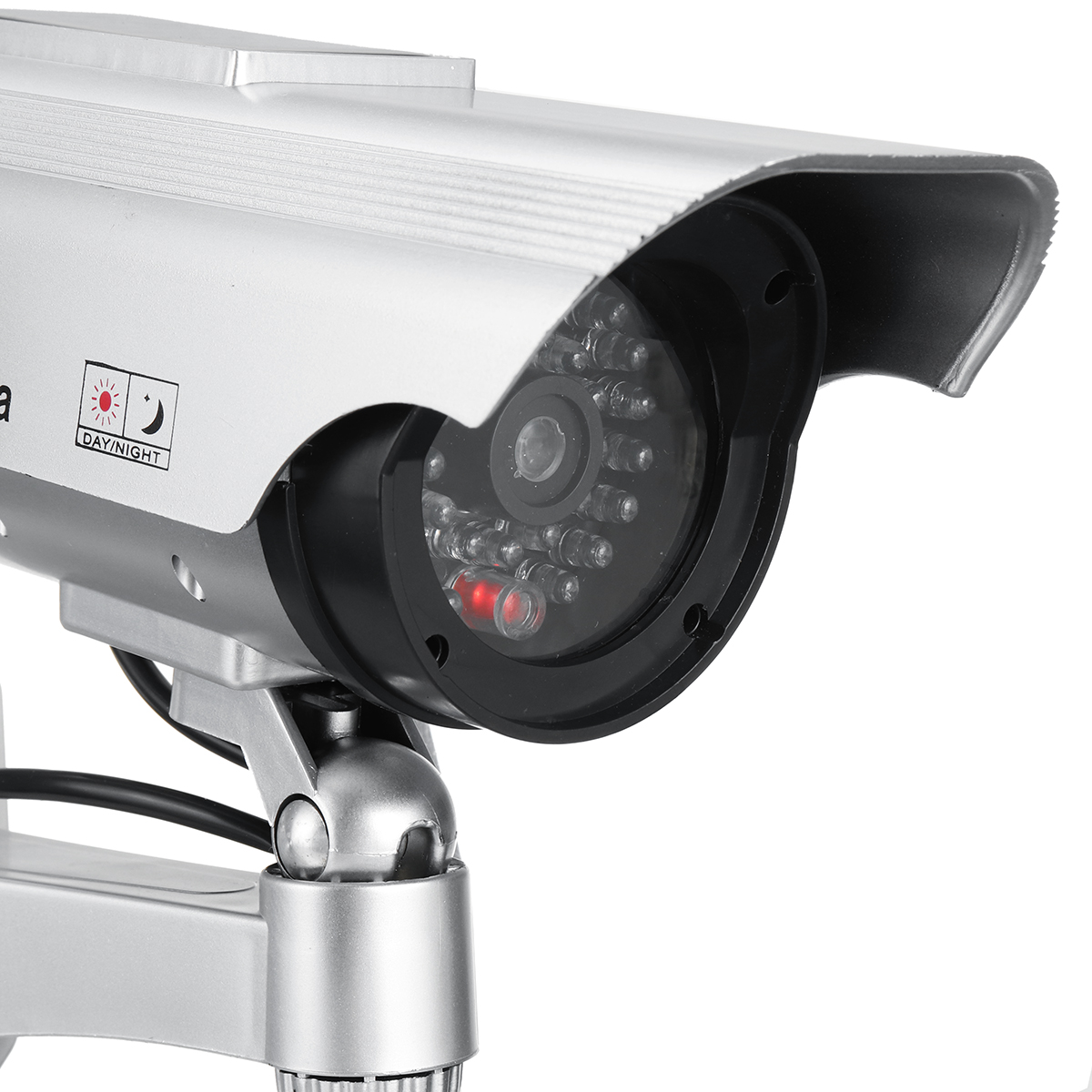 Solar Power Fake Camera CCTV Realistic Flashing IR Dummy Security Camera Blinking 69