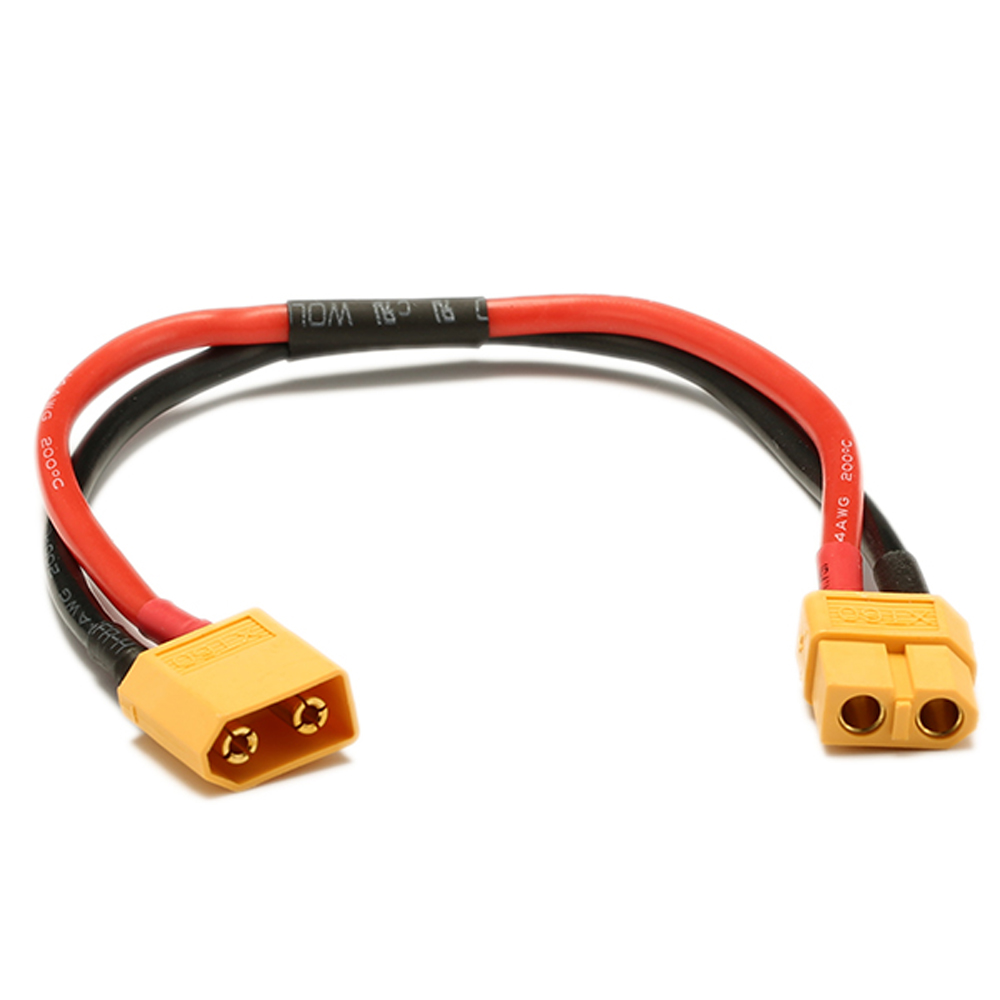 5pcs 20cm Battery ESC XT60 Plug Extension Wire Cable Male Female - Photo: 4