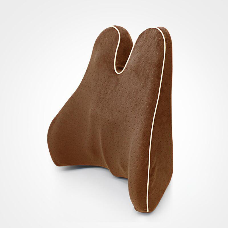 Memória espuma assento cadeira lombar apoio traseiro almofada travesseiro para carro escritório em casa assento traseiro almofada