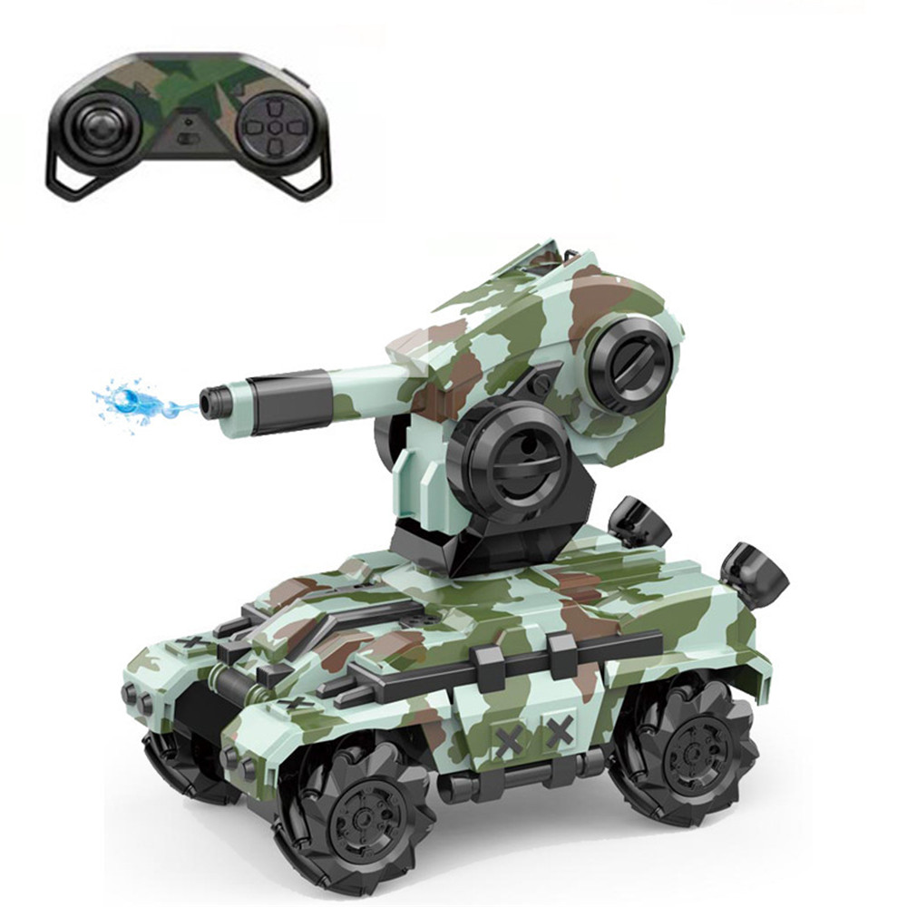Xiangdijia Toys 008D 2.4G 4WD Electric RC Battle Tank Drift Vehicles Stunt Car RTR Model - Photo: 6