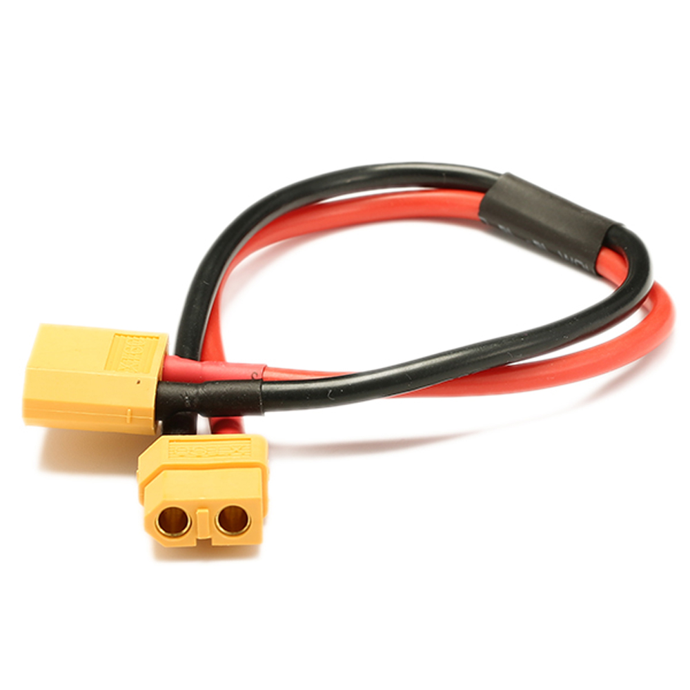 10pcs 30cm Battery ESC XT60 Plug Extension Wire Cable Male Female - Photo: 3