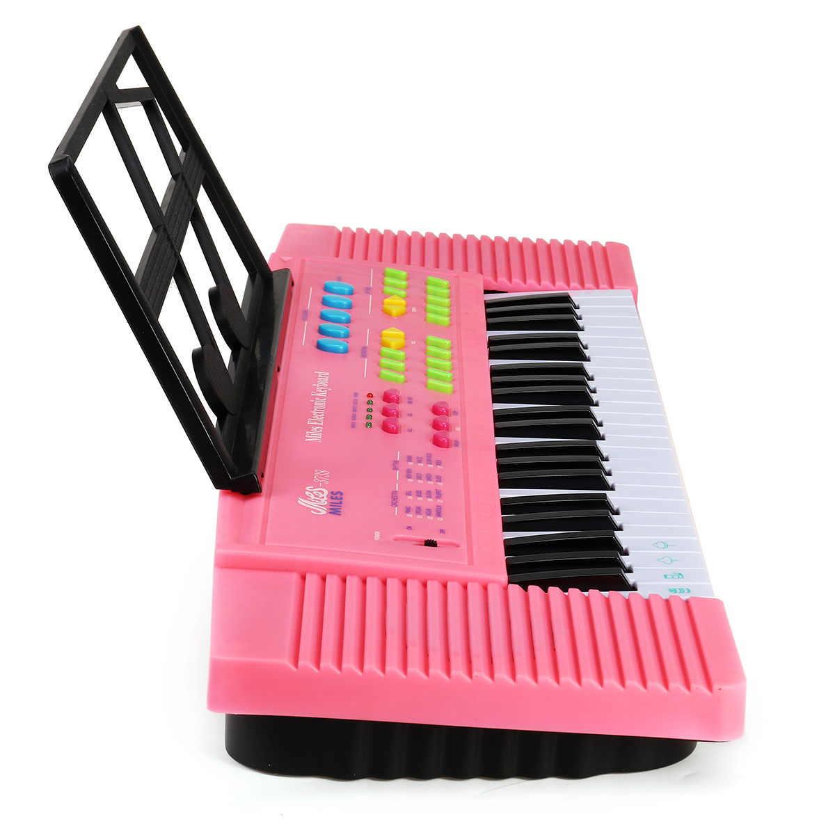 44 Keys Digital Electronic Keyboard Piano with Mini Microphone Music Stand for Children Music Enlightenment