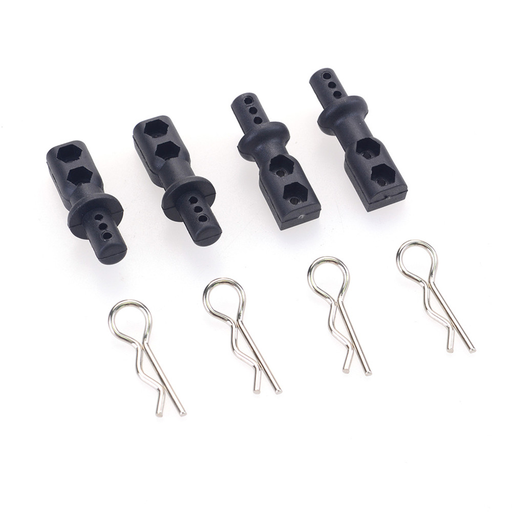 ZD Racing 8185 Body Mount Posts with Shell Clips Set for 9020 V3 Truggy 1/8 RC Car Vehicles Parts - Photo: 4