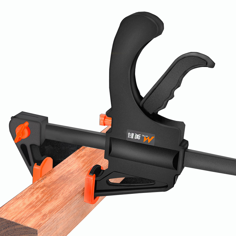 Mytec Woodworking F braçadeira Clipe Ratchet Quick Speed Squeeze Work Bar Kit Spreader Gadget Tools DIY Ferramenta de mão 6 polegadas / 8 polegadas / 10 polegadas / 12 polegadas