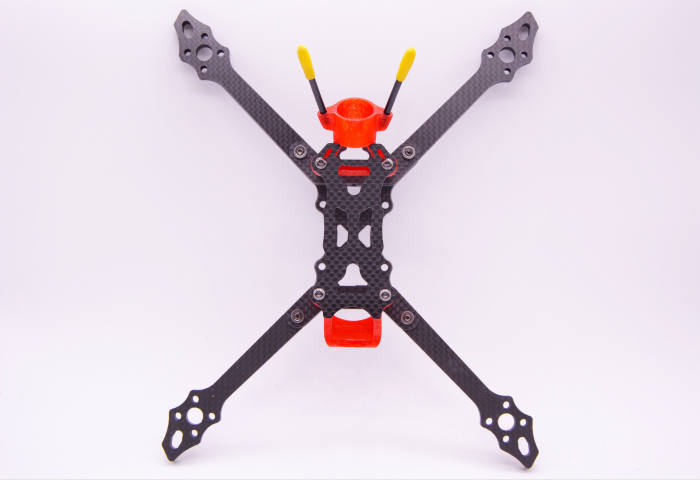 FUS Feng 229mm 6mm Arm Long Range Frame Kit With 3D Printed For FPV Racing RC Drone - Photo: 3