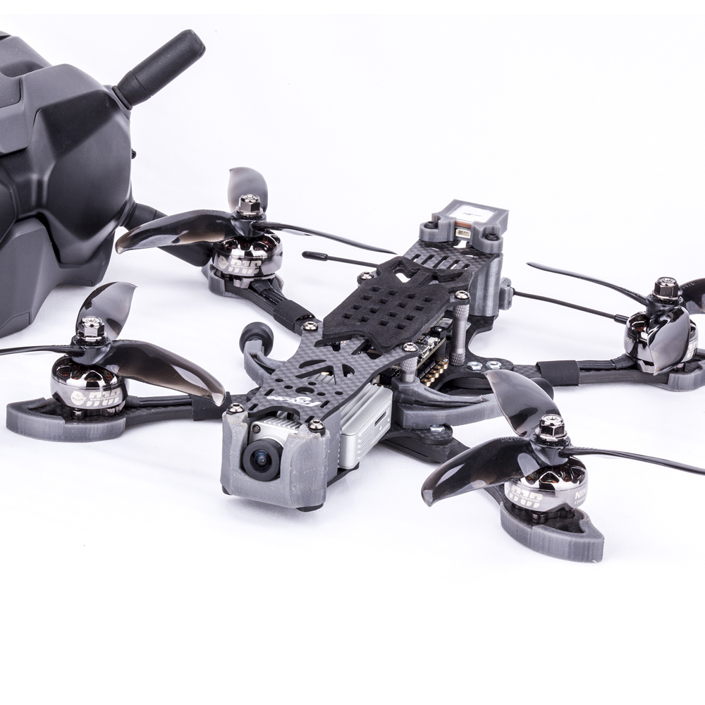 Flywoo Mr.Croc-HD 235mm 5 Polegadas 6S F4 Bluetooth Drone de Corrida FPV BNF com DJI Unidade de Ar FPV e óculos de proteção 2306,5 Motor de 1750KV
