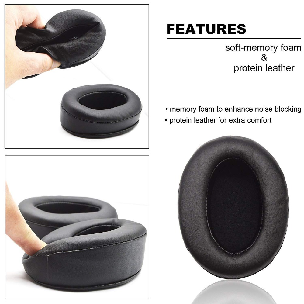 Bakeey 1 Pair Replacement Soft Sponge Foam Earmuff Earpad Cushions Earbud Tip for Sony Brainwavz HM5 Headphone