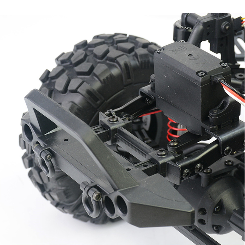 CJ10 for Caster 1/10 2.4G 4WD RC Car Electric Rock Crawler Off-Road Vehicles with LED Light RTR Model - Photo: 10