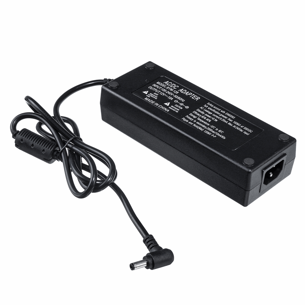 URUAV 12V 120W 10A AC/DC Power Supply Adapter 5.5*2.5mm Output for RC Battery Charger - Photo: 7