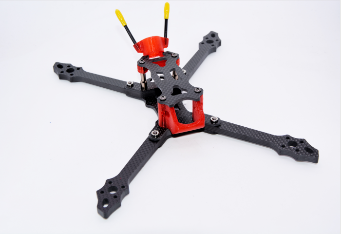 FUS Feng 229mm 6mm Arm Long Range Frame Kit With 3D Printed For FPV Racing RC Drone - Photo: 2