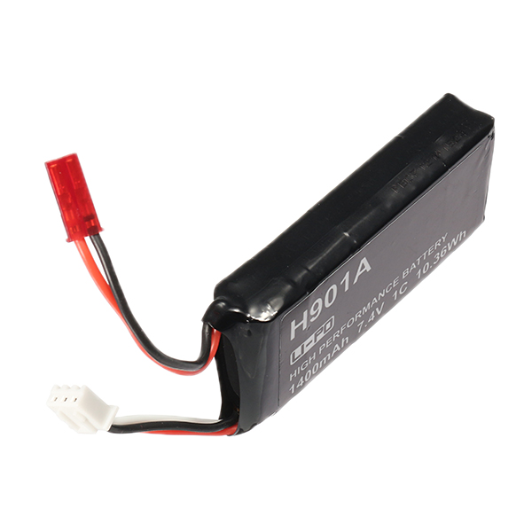 3PCS 7.4V 1400mAh Lipo Battery For Hubsan H501S H502S H109S H901A Transmitter - Photo: 5