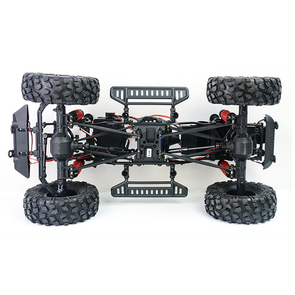 CJ10 for Caster 1/10 2.4G 4WD RC Car Electric Rock Crawler Off-Road Vehicles with LED Light RTR Model - Photo: 3